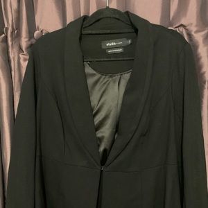 Torrid Black Peplum Blazer